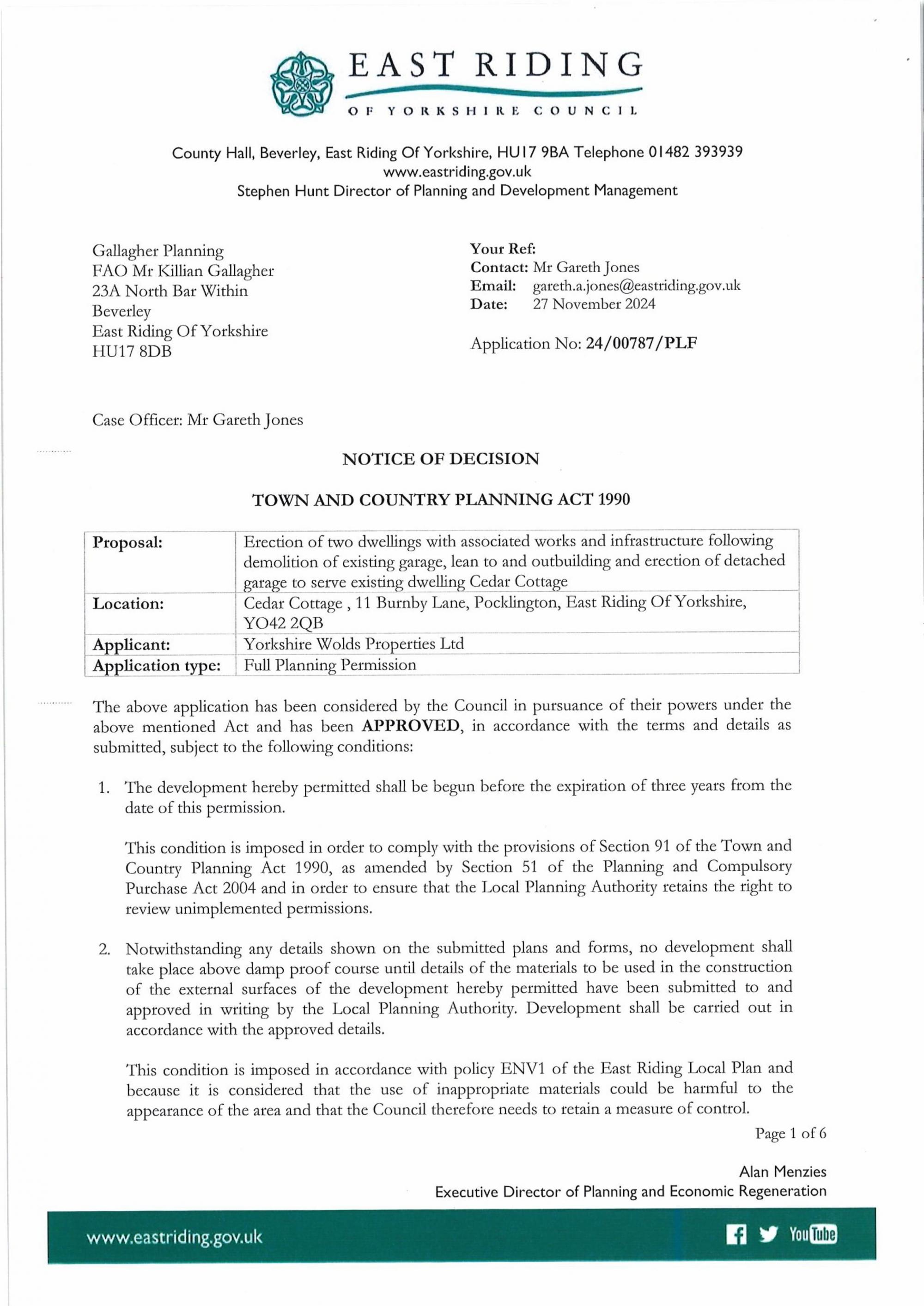 11 Burnby Lane, Pocklington, York