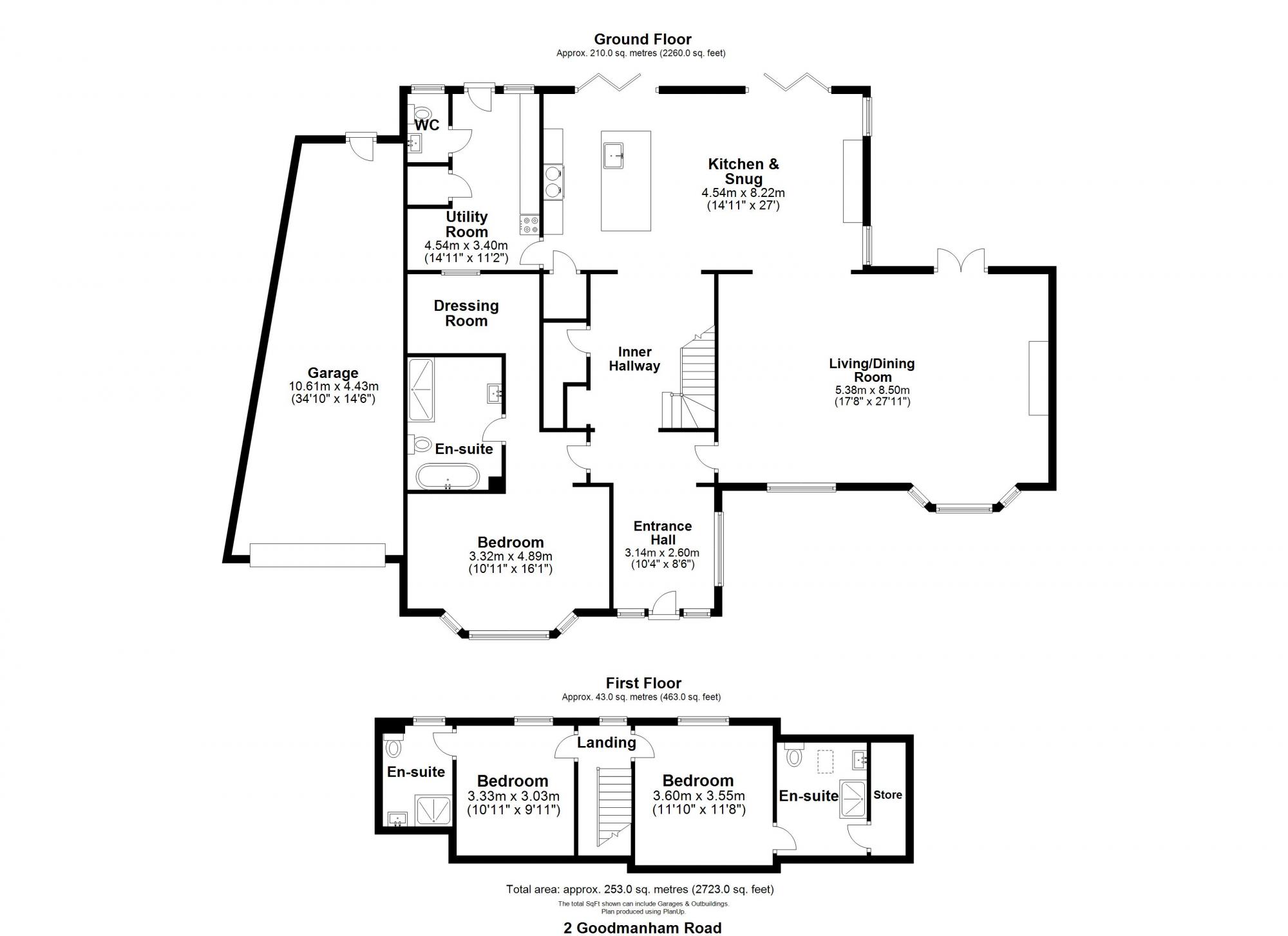 2 Goodmanham Road, Market Weighton, York Floorplan