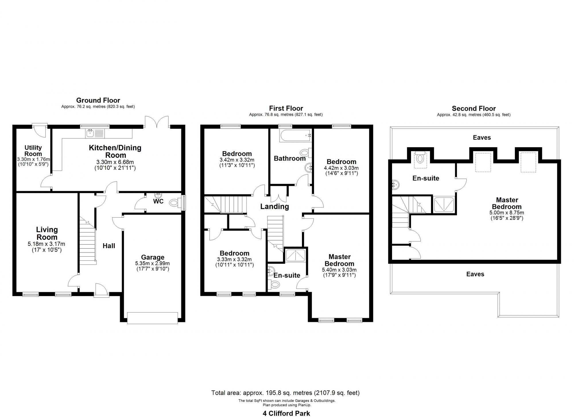Plot 3 Clifford Park, Market Weighton, York Floorplan