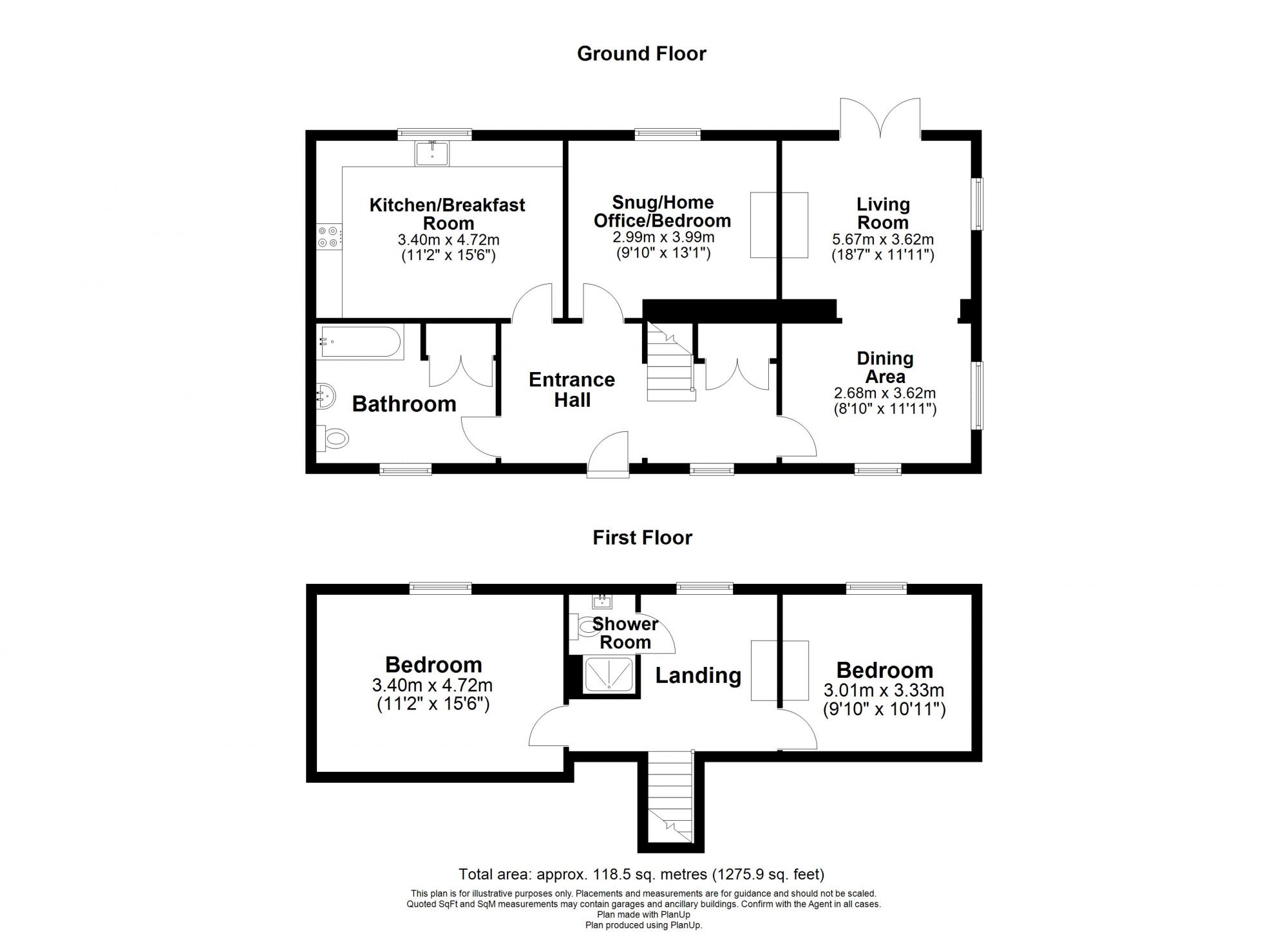 Pear Tree Cottage Kilnwick Percy, Kilnwick Percy, York Floorplan