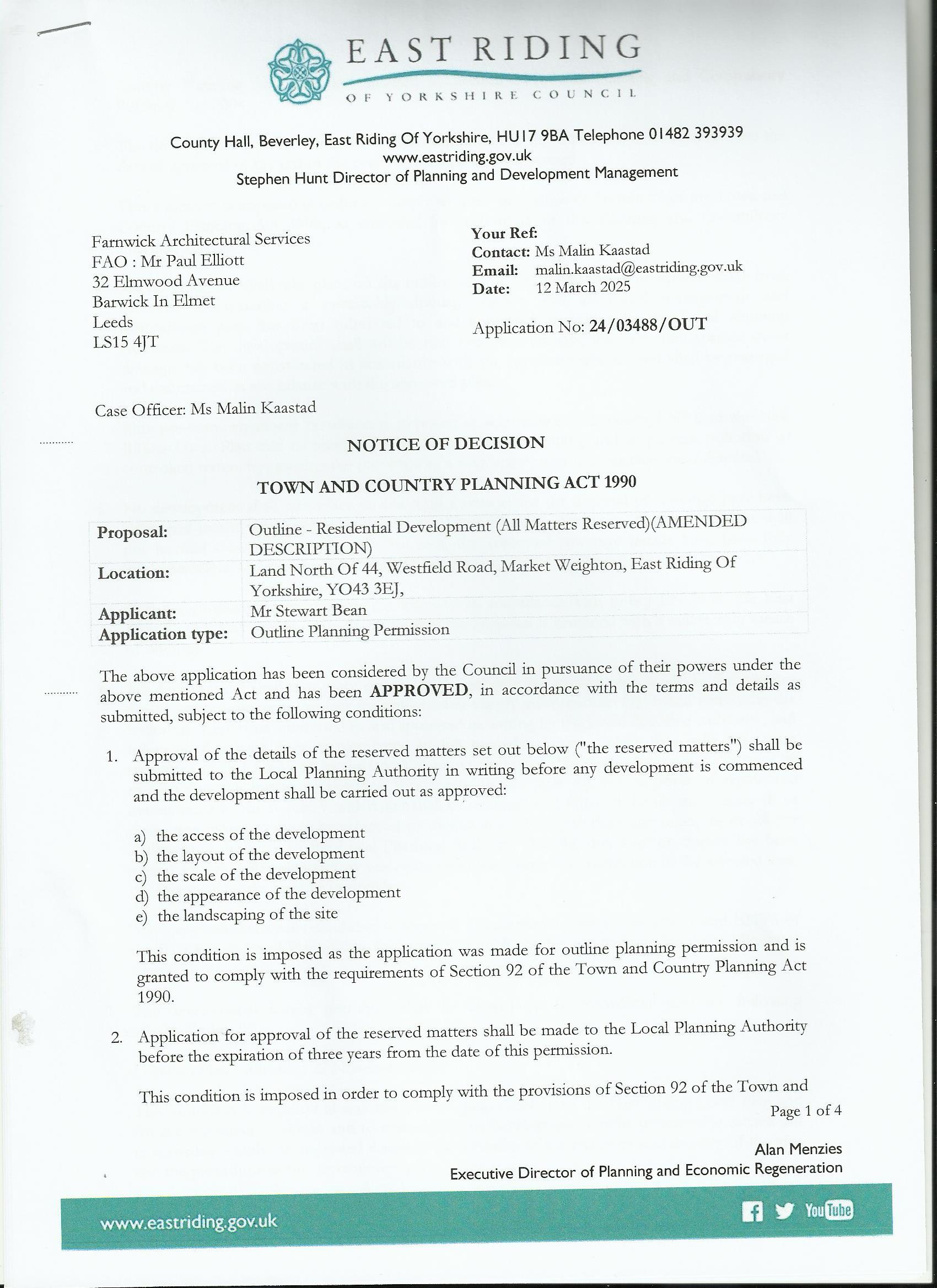 44 Westfield Road, Market Weighton, York