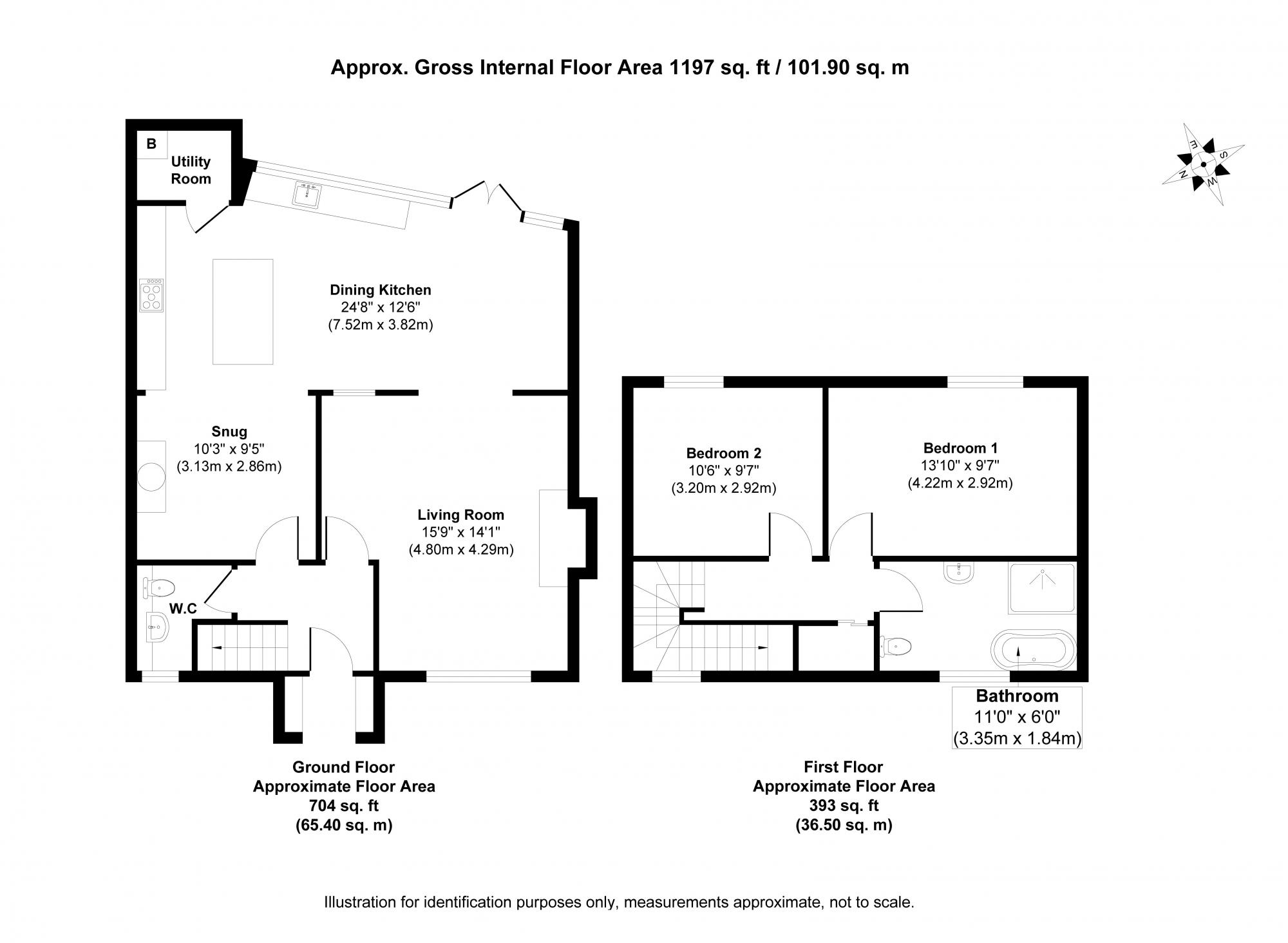 Fernlea Back Lane, Barmby Moor, York Floorplan