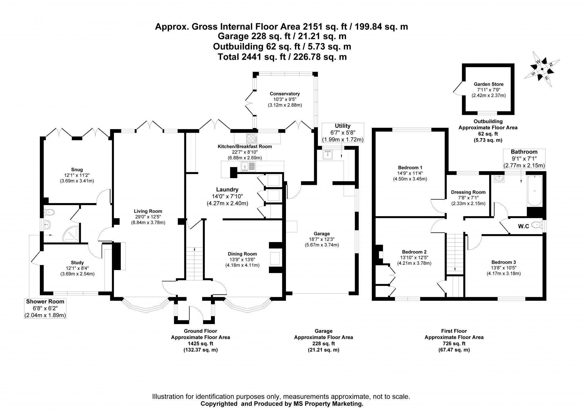50 Breighton Road, Bubwith, Selby Floorplan