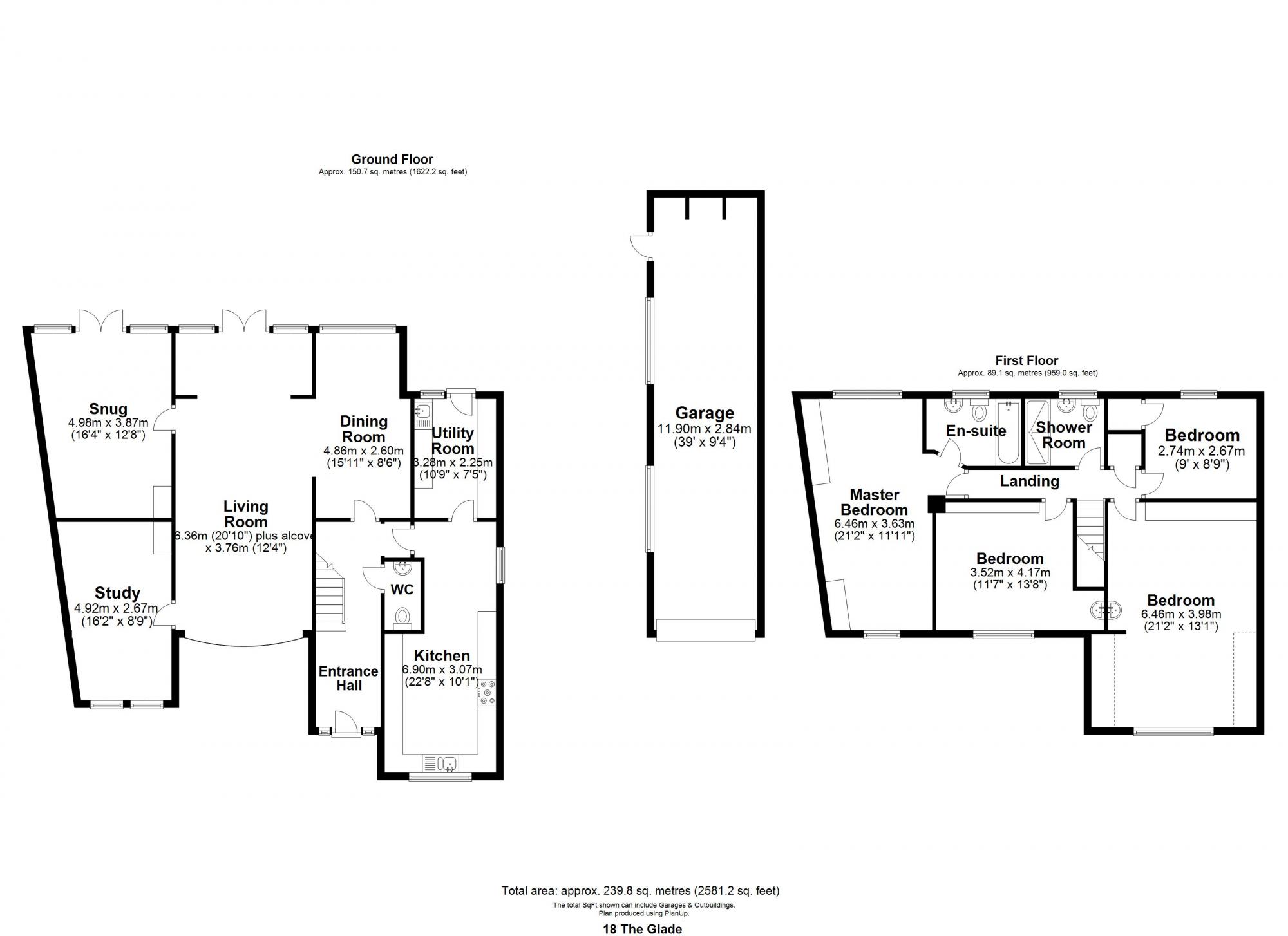 18 The Glade, Escrick, York Floorplan