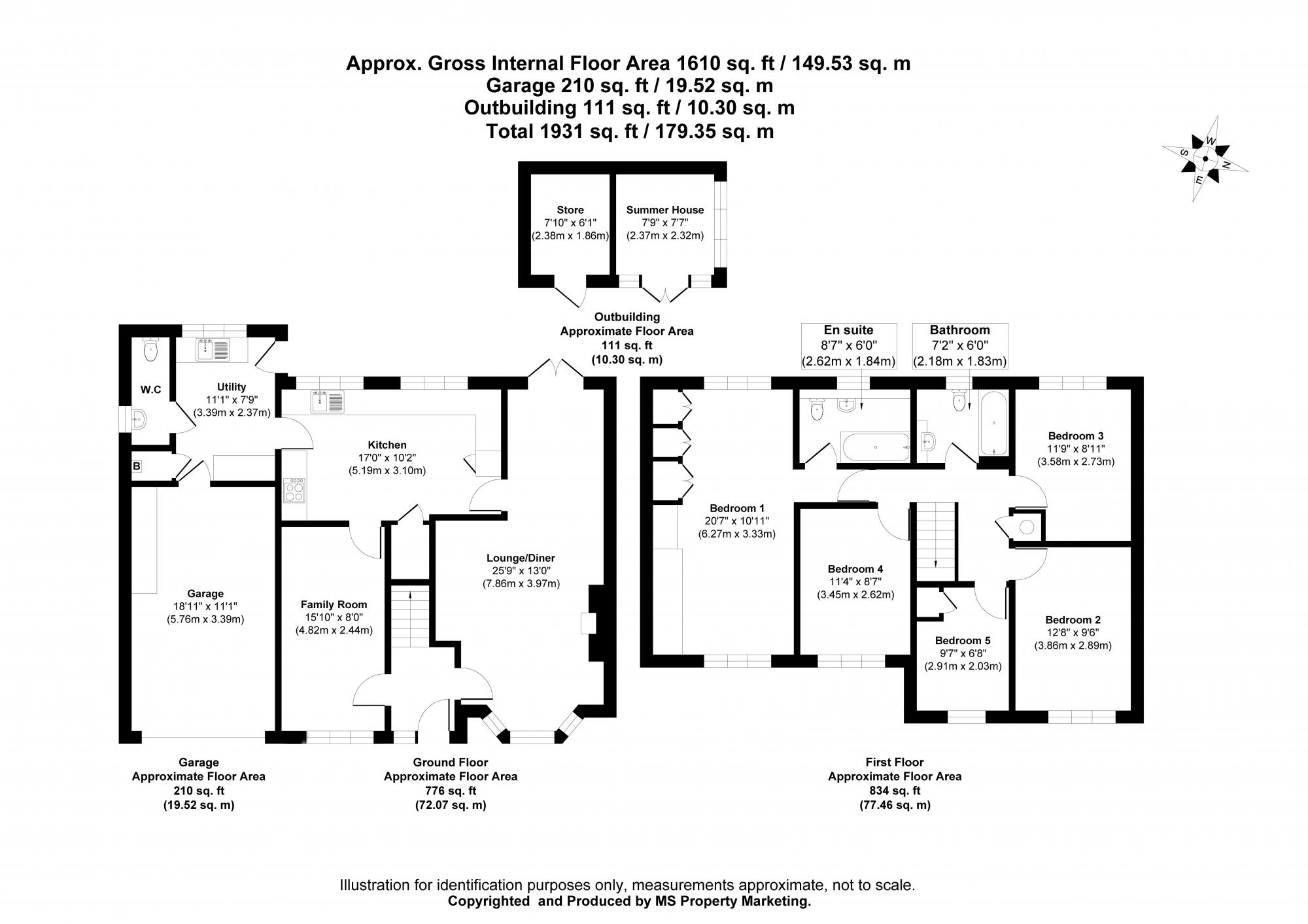 11 Riverside Close, Elvington, York Floorplan