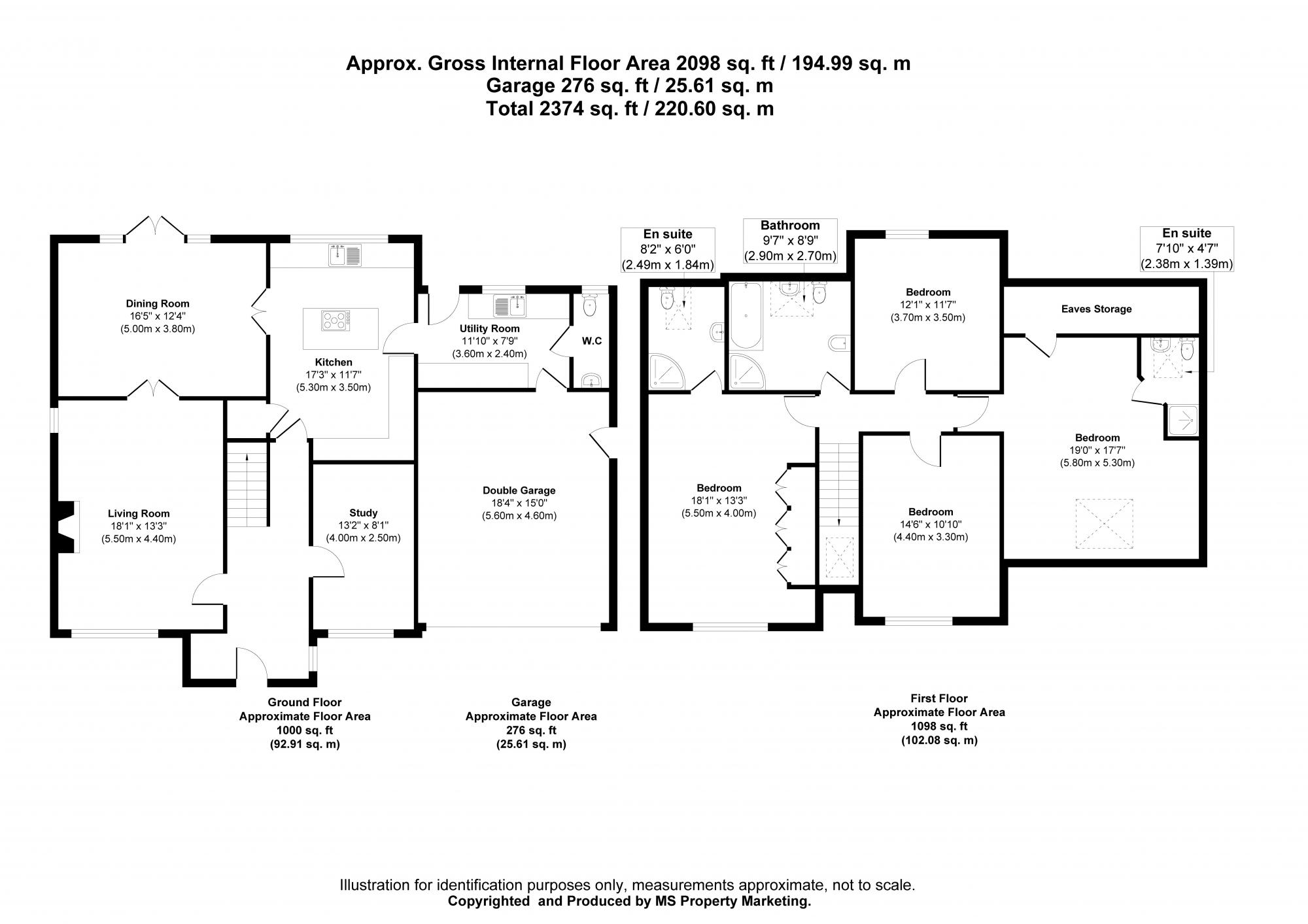 11a Thorn Nook, , York Floorplan