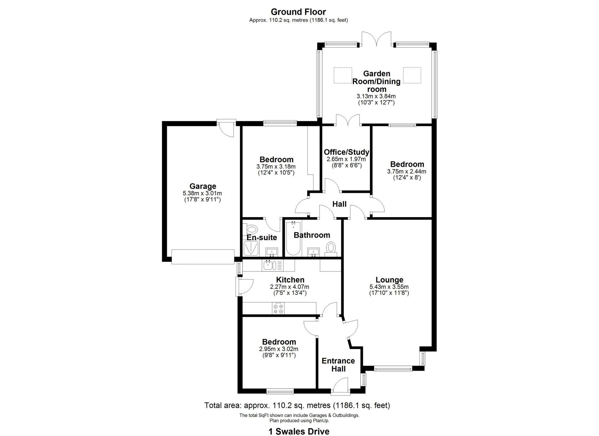 1 Swales Drive, Market Weighton, York Floorplan