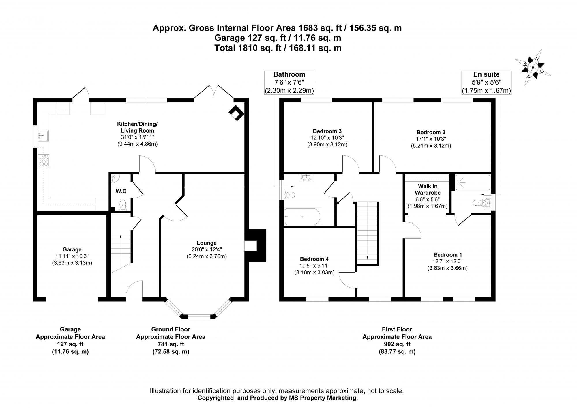 11 Chapel Garth, Holme-on-spalding-Moor, York Floorplan