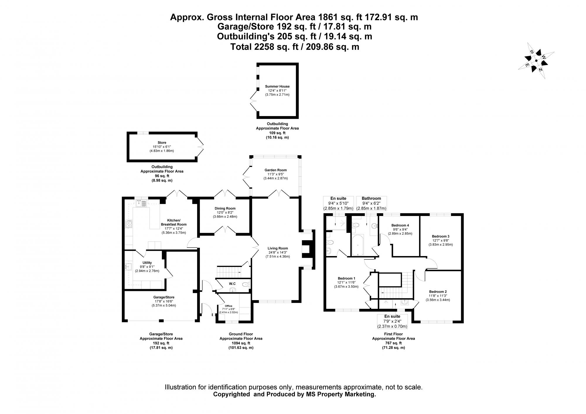 3 Gus Walker Drive, Pocklington, York Floorplan