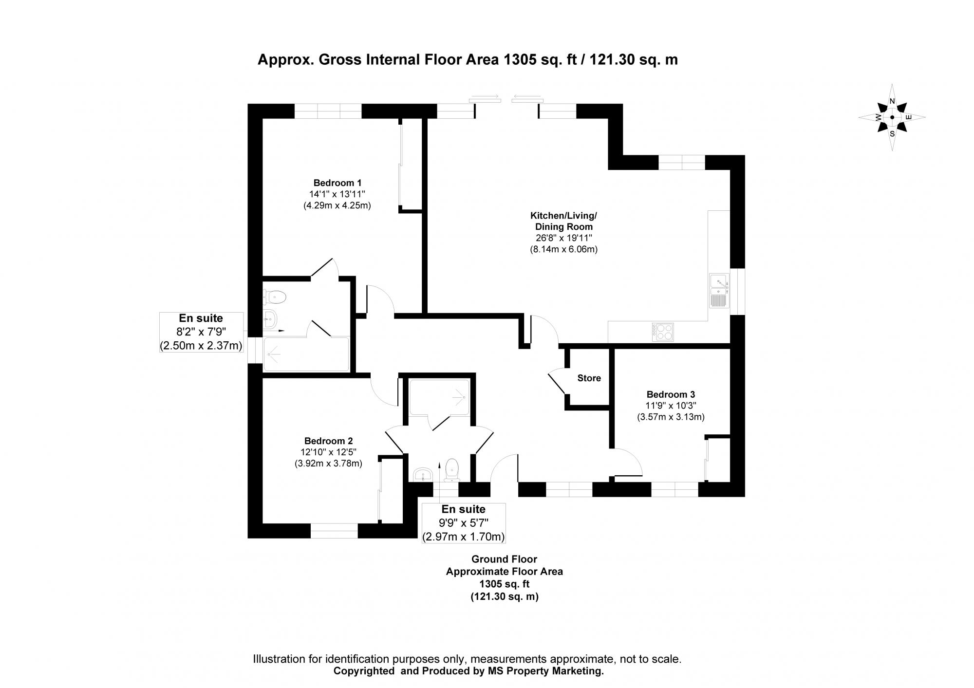 32 Lavender Fields  Lavender Fields Care Village , Feoffee Common Lane, Barmby Moor  Floorplan