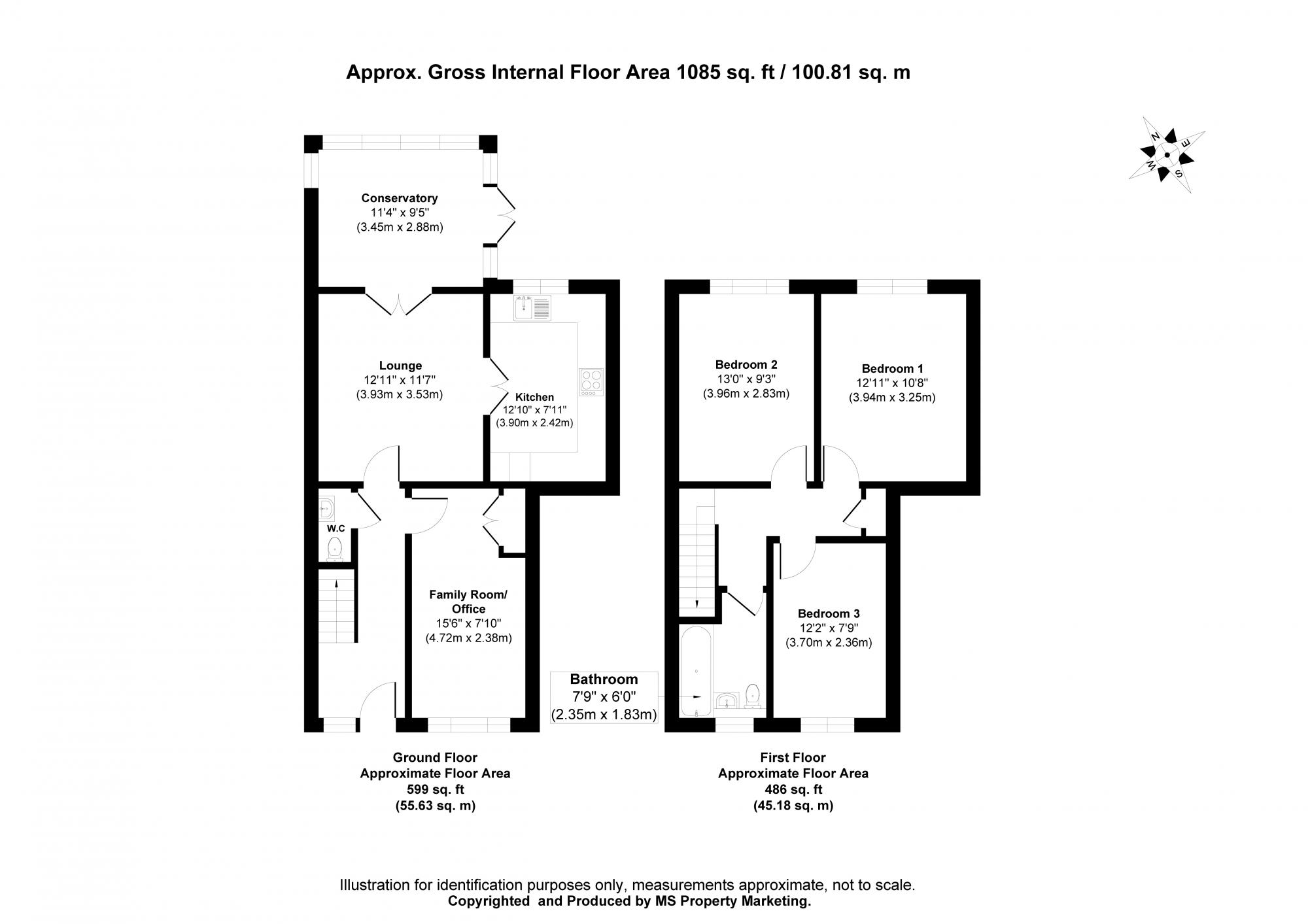 20  Payton Close, Pocklington, York Floorplan