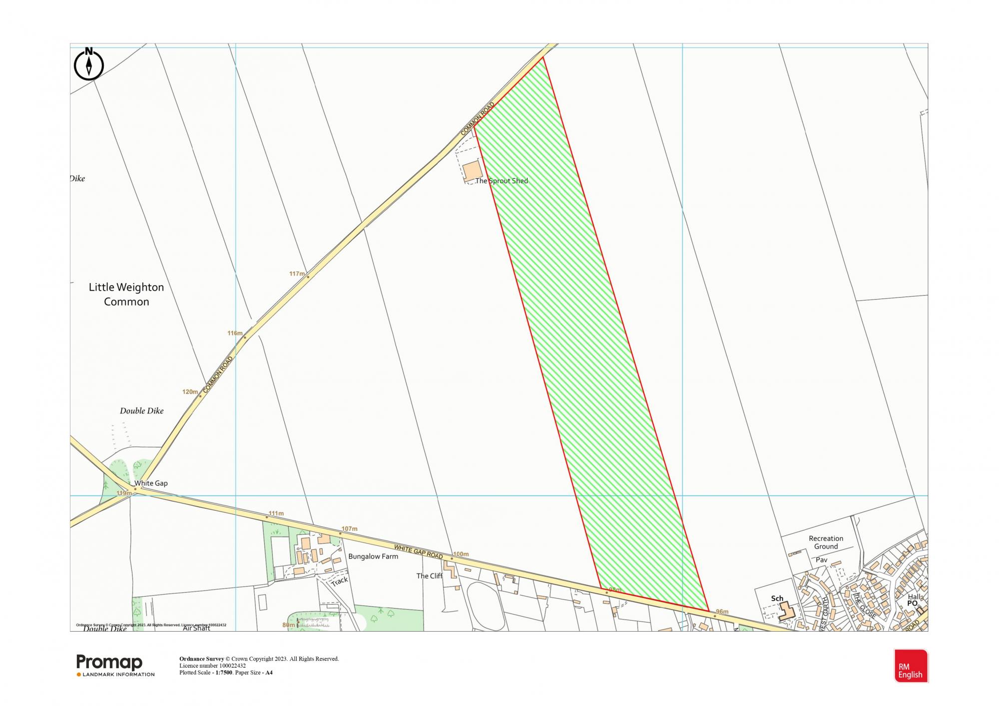 Land at Little Weighton  White Gap Road, Little Weighton, Cottingham