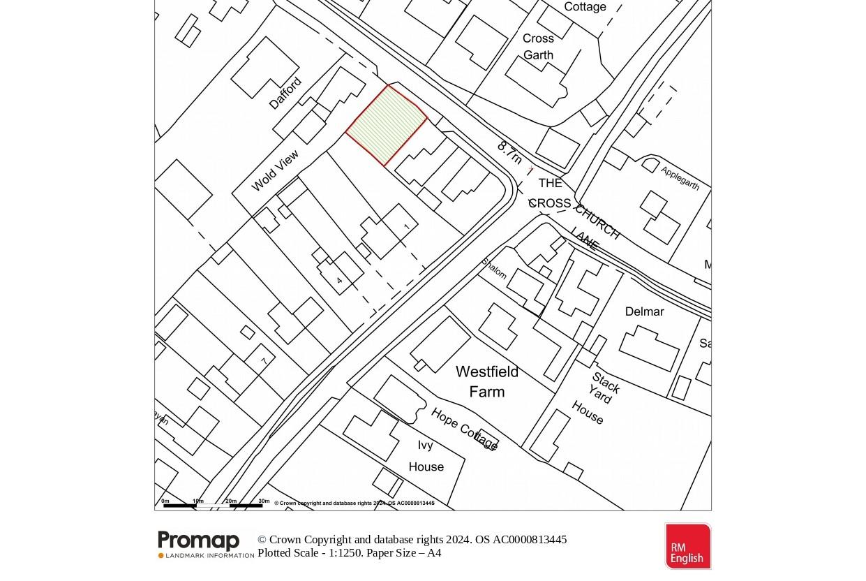 Development land on North End  Main Street, Seaton Ross, York