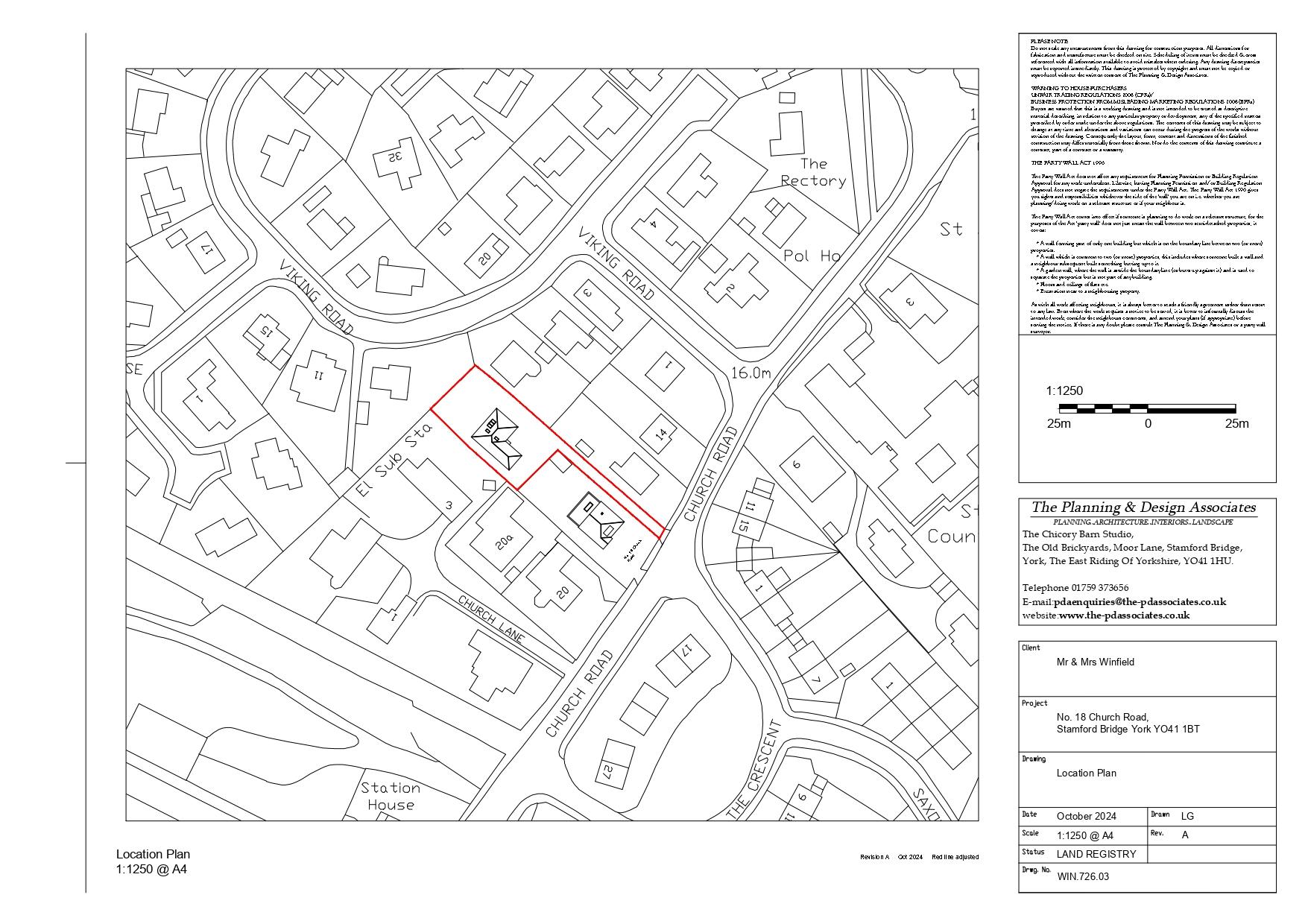 Building plot at 18 Church Road, Stamford Bridge, York