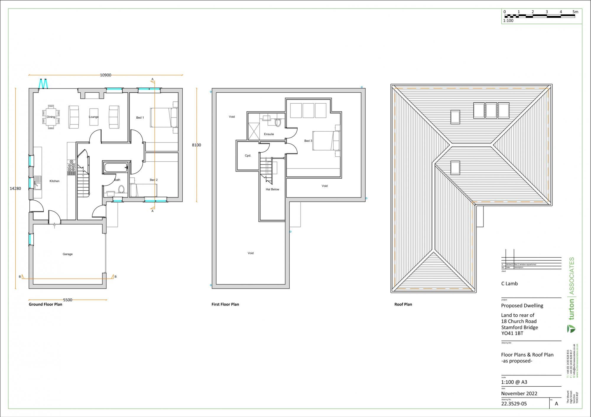 Building plot at 18 Church Road, Stamford Bridge, York