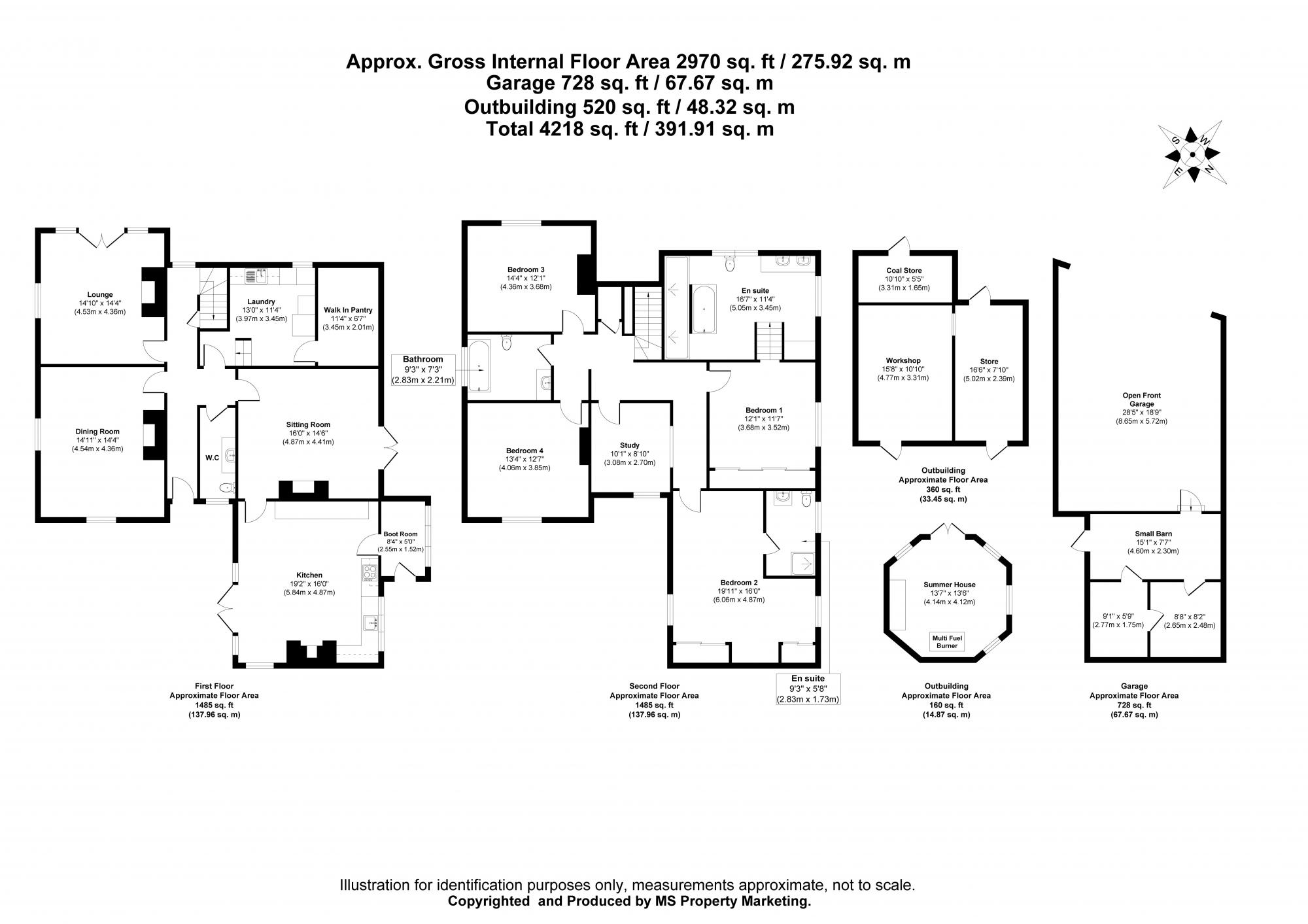 Millington Grange Millington, Givendale Hill, York Floorplan