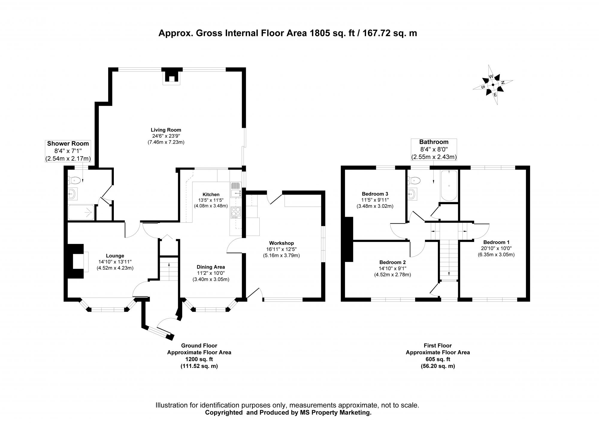 1 Back Lane, Barmby Moor, York Floorplan