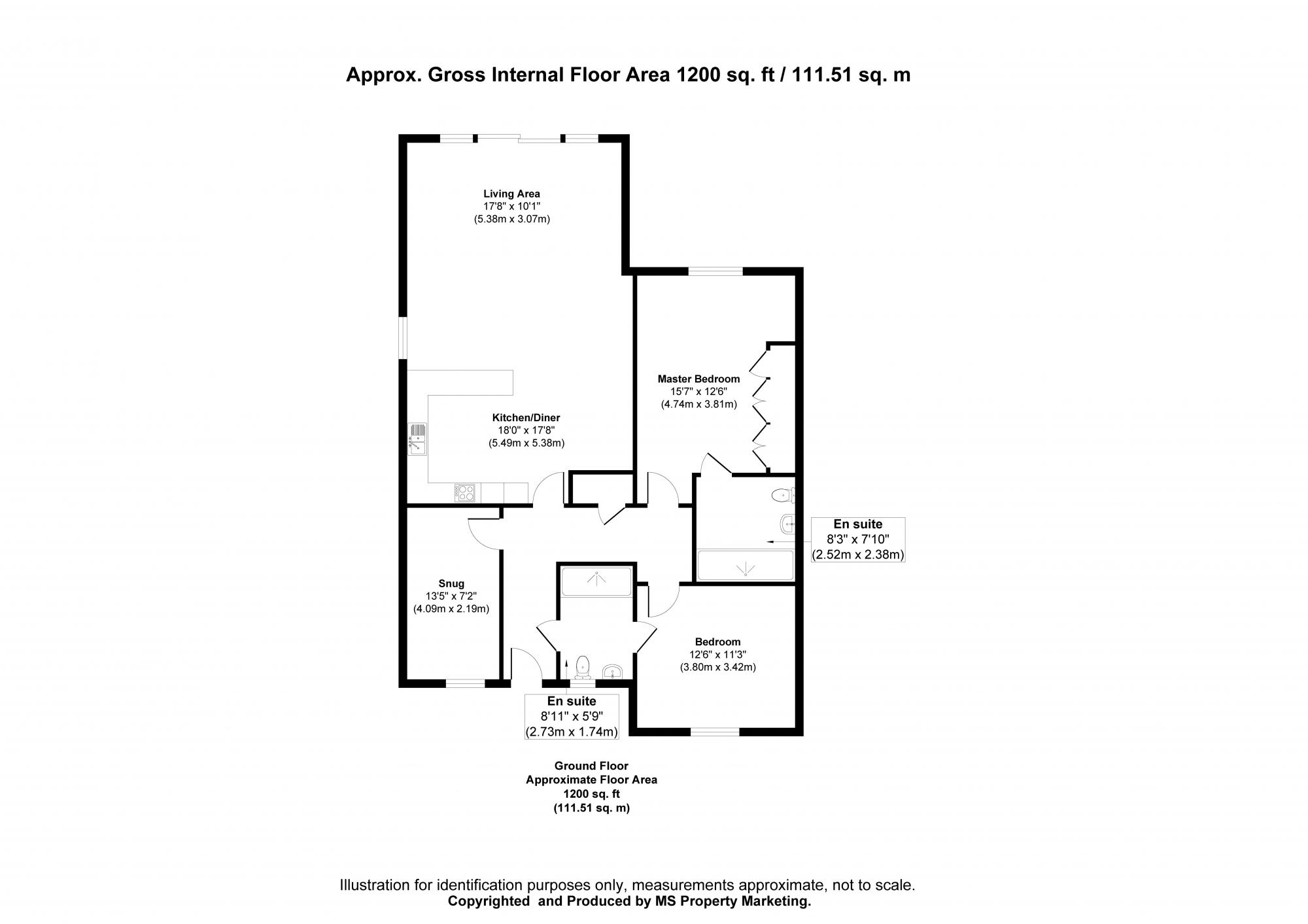 1 Cherry Walk Lavender Fields, Barmby Moor, York Floorplan