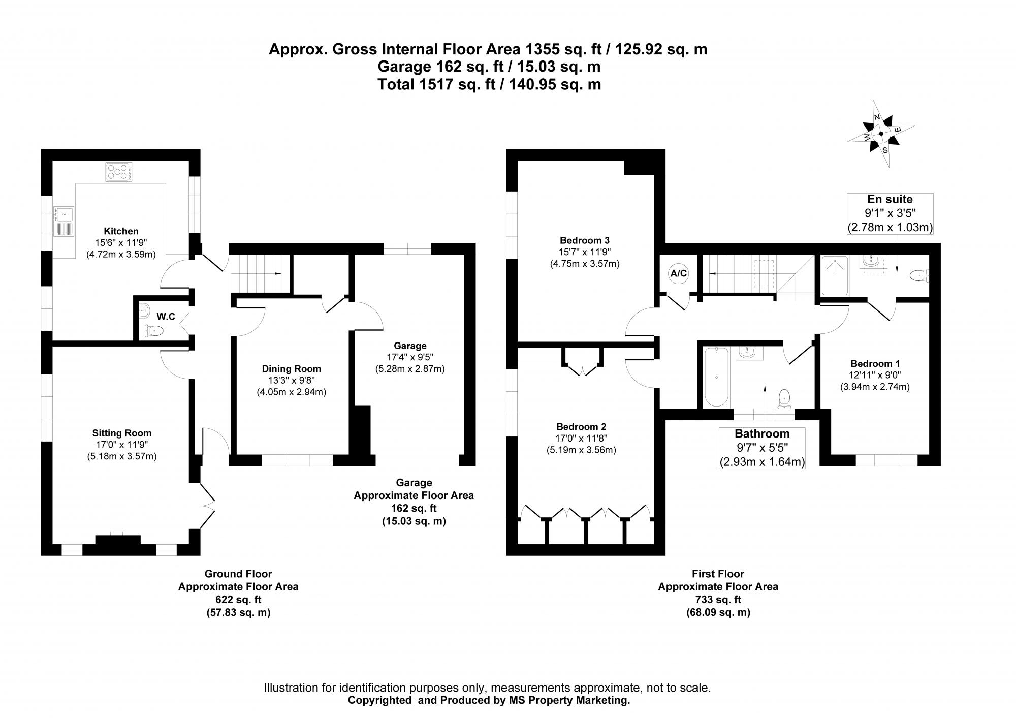 1 Ash Close  Main Street, Newton on Derwent, York Floorplan