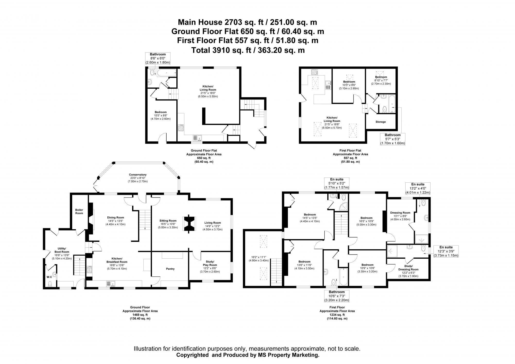 Manor Farmhouse Main Street, Hessay, York Floorplan