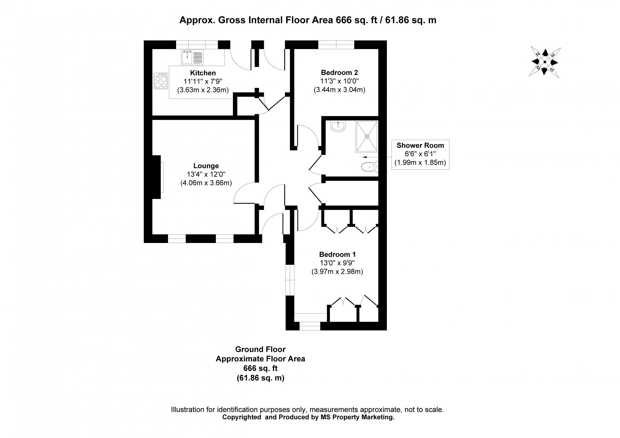 17 Stewart Court, Pocklington, York Floorplan