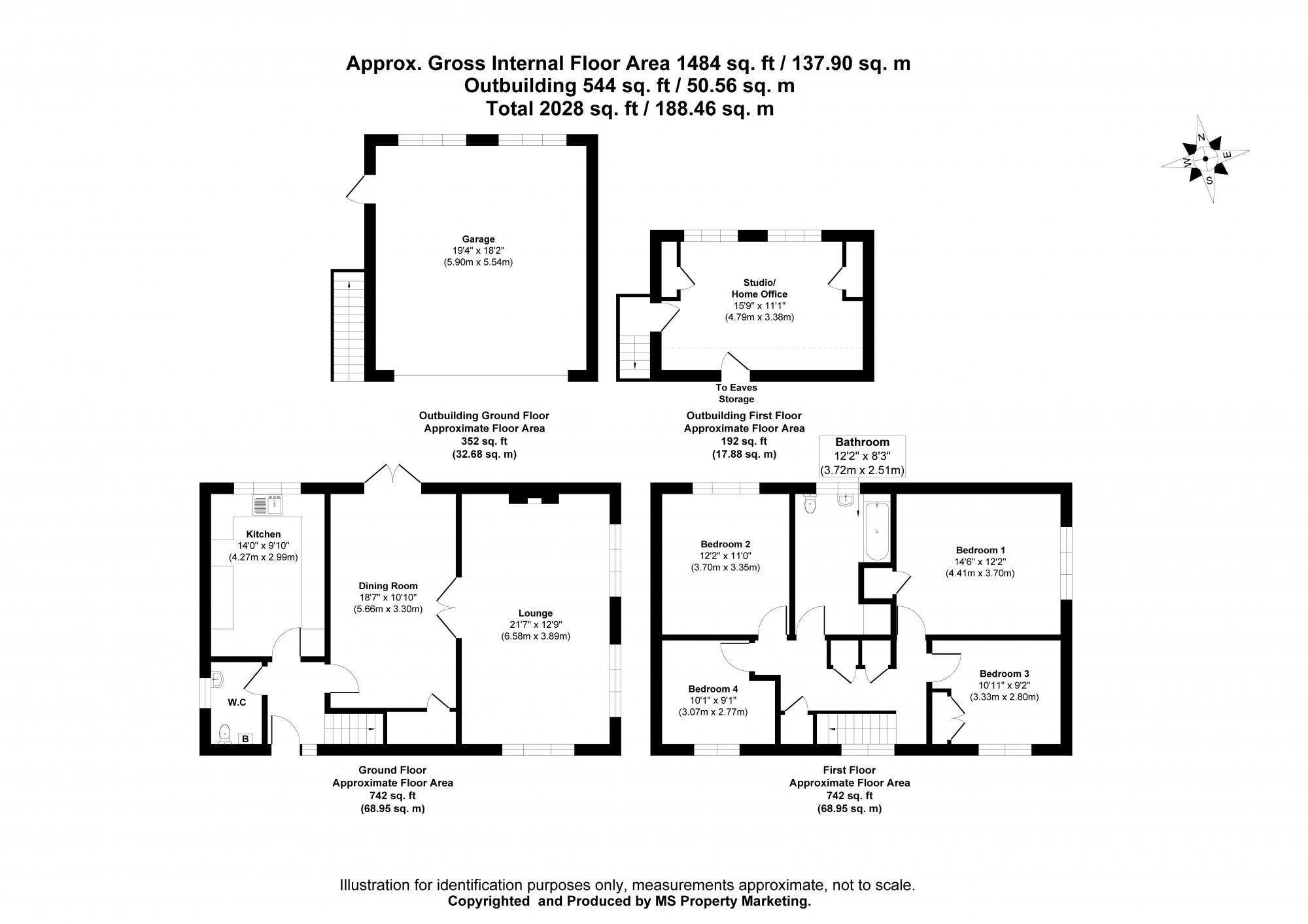 Bowman House Main Street, Elvington, York Floorplan