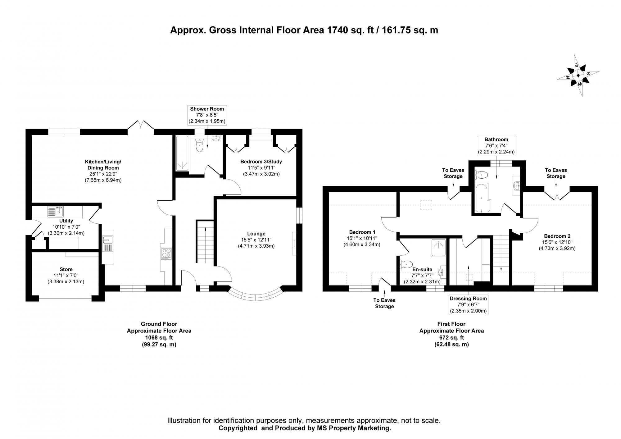 36 Mile End Park, Pocklington, York Floorplan