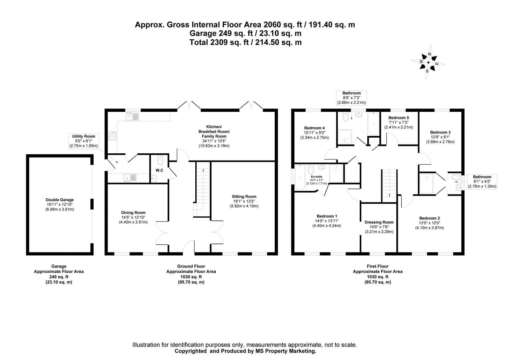 40 Grainger Drive, Pocklington, York Floorplan