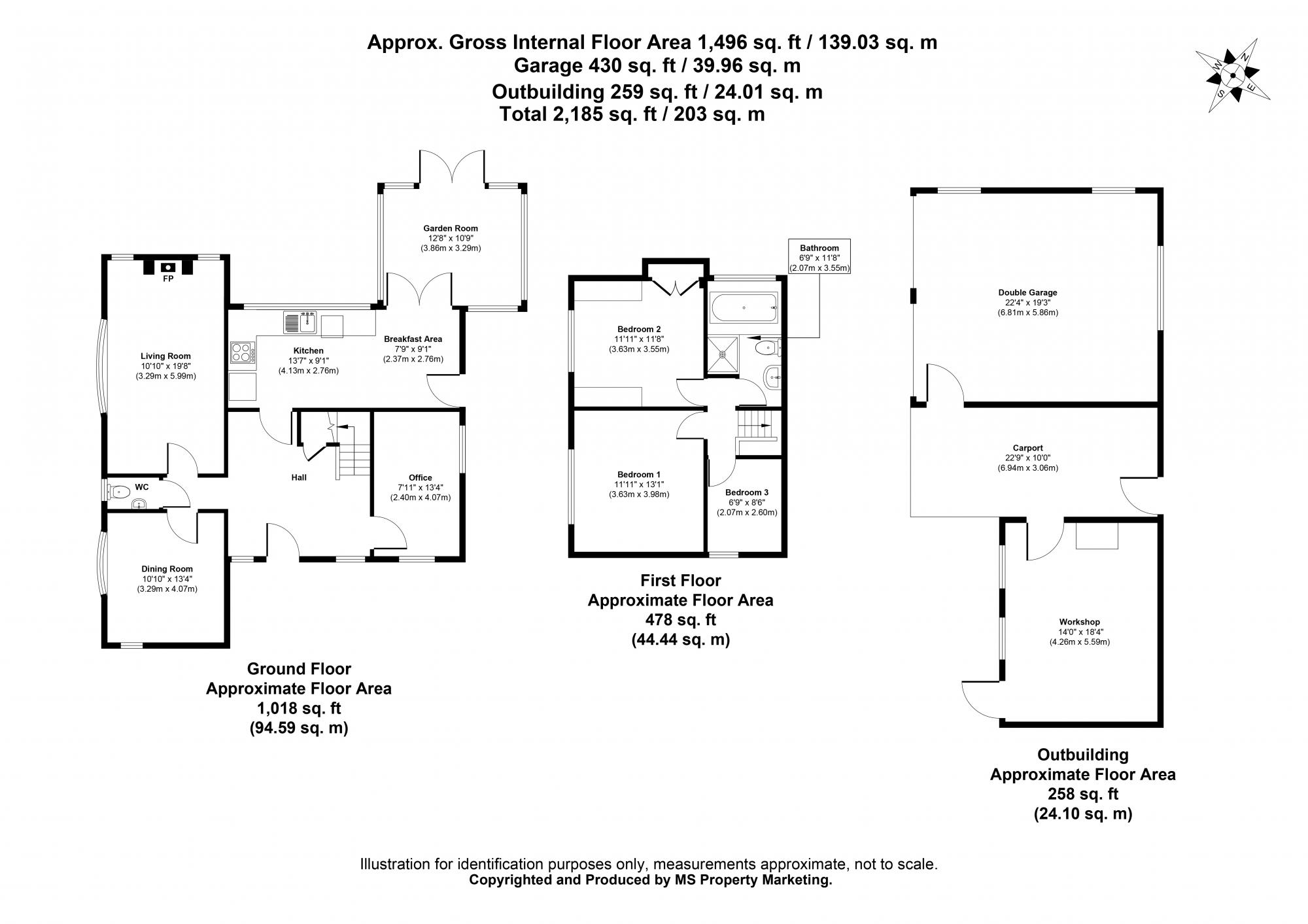 The Firs Sand Lane, Wilberfoss, York Floorplan