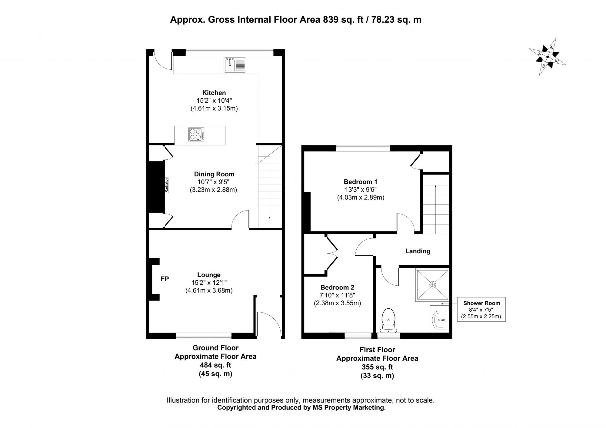 32 Garths End, Pocklington, York Floorplan