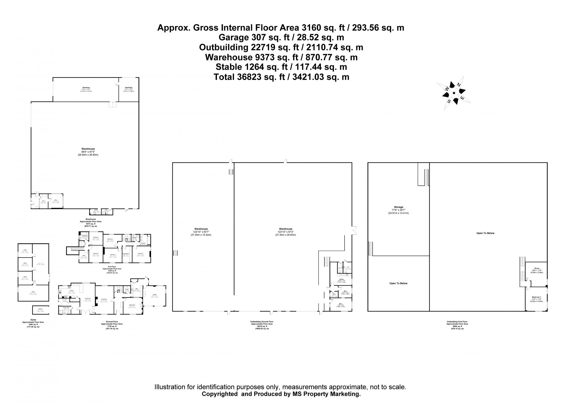 Sandwood House ., Spaldington, Goole Floorplan