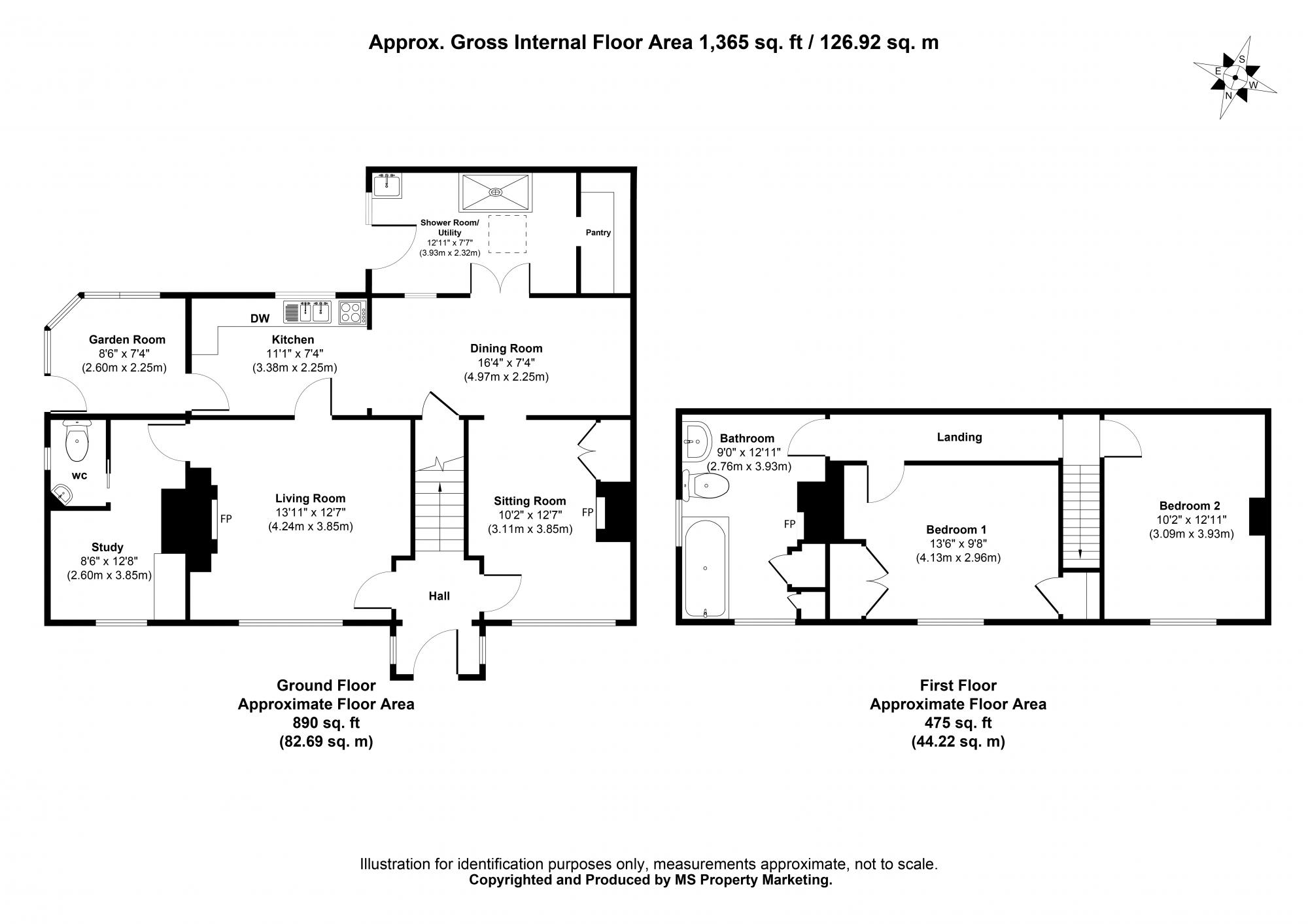 Corner Cottage Main Street, Everingham, York Floorplan