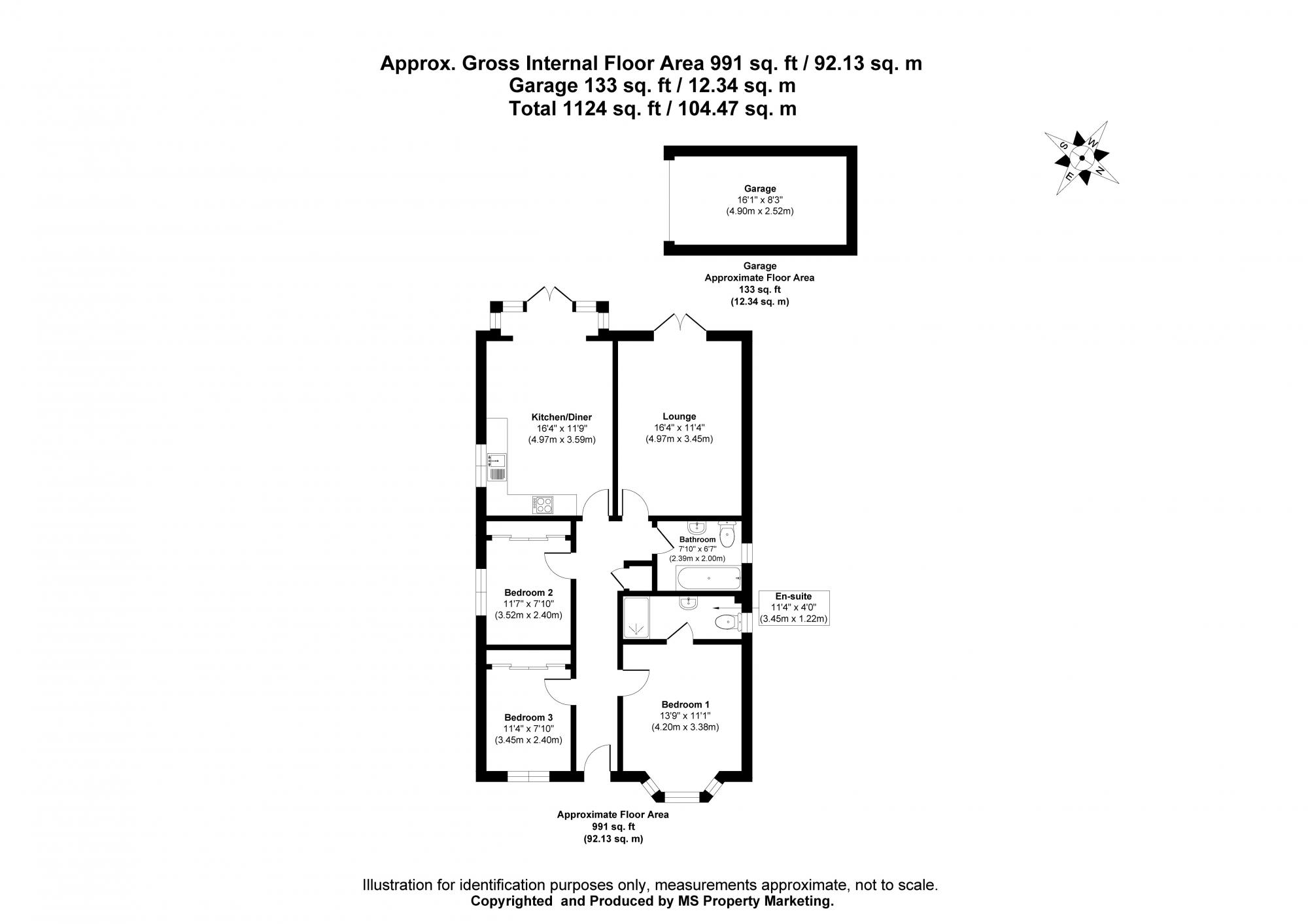 14 Tentor Street, Pocklington, York Floorplan