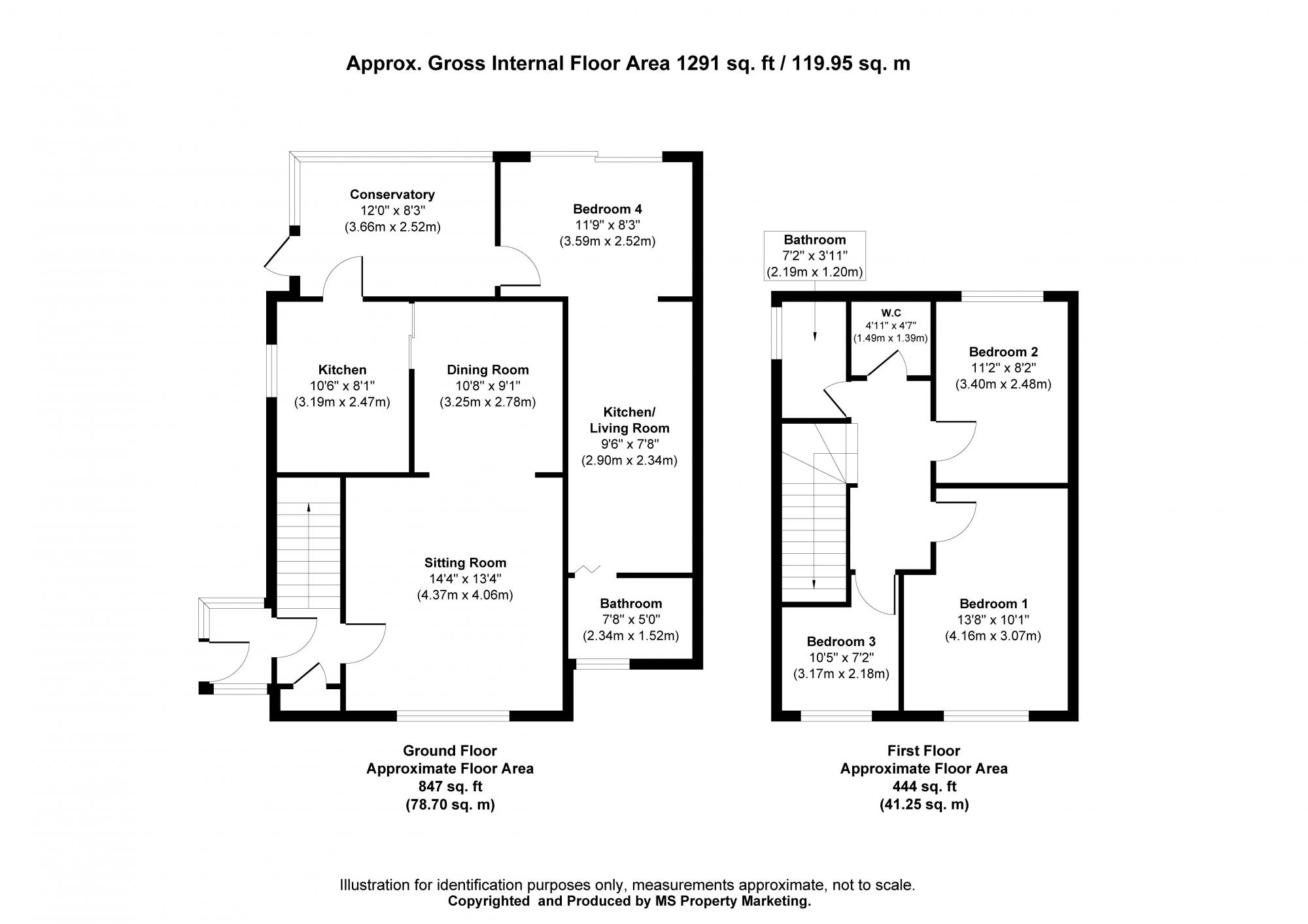3 Park Lane, Wilberfoss, York Floorplan