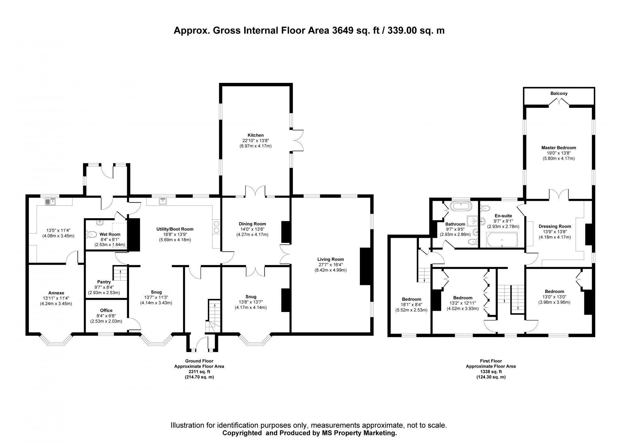Hackamore Water End, Holme-on-Spalding-Moor, York Floorplan
