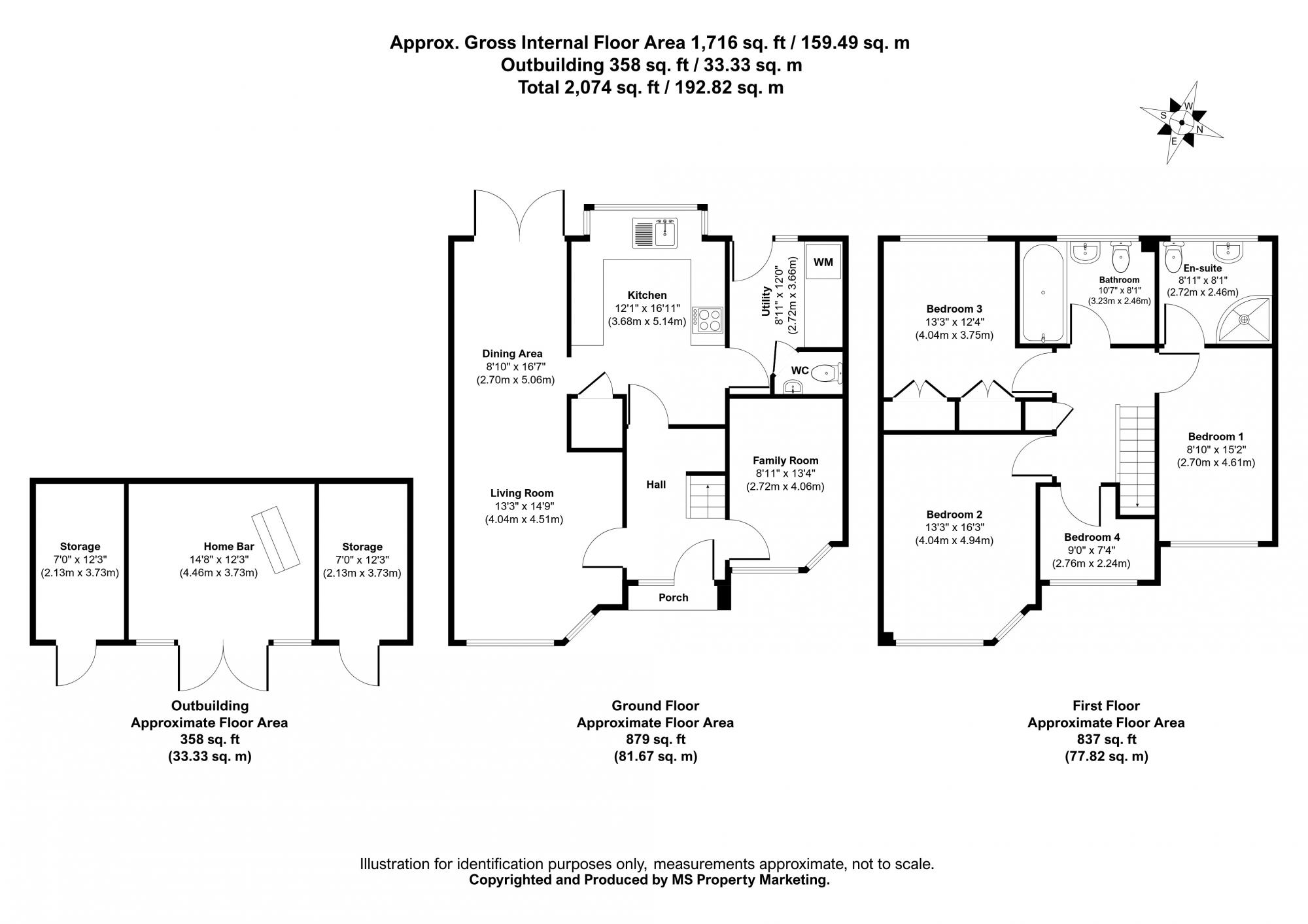23 Clayfield Road, Pocklington, York Floorplan