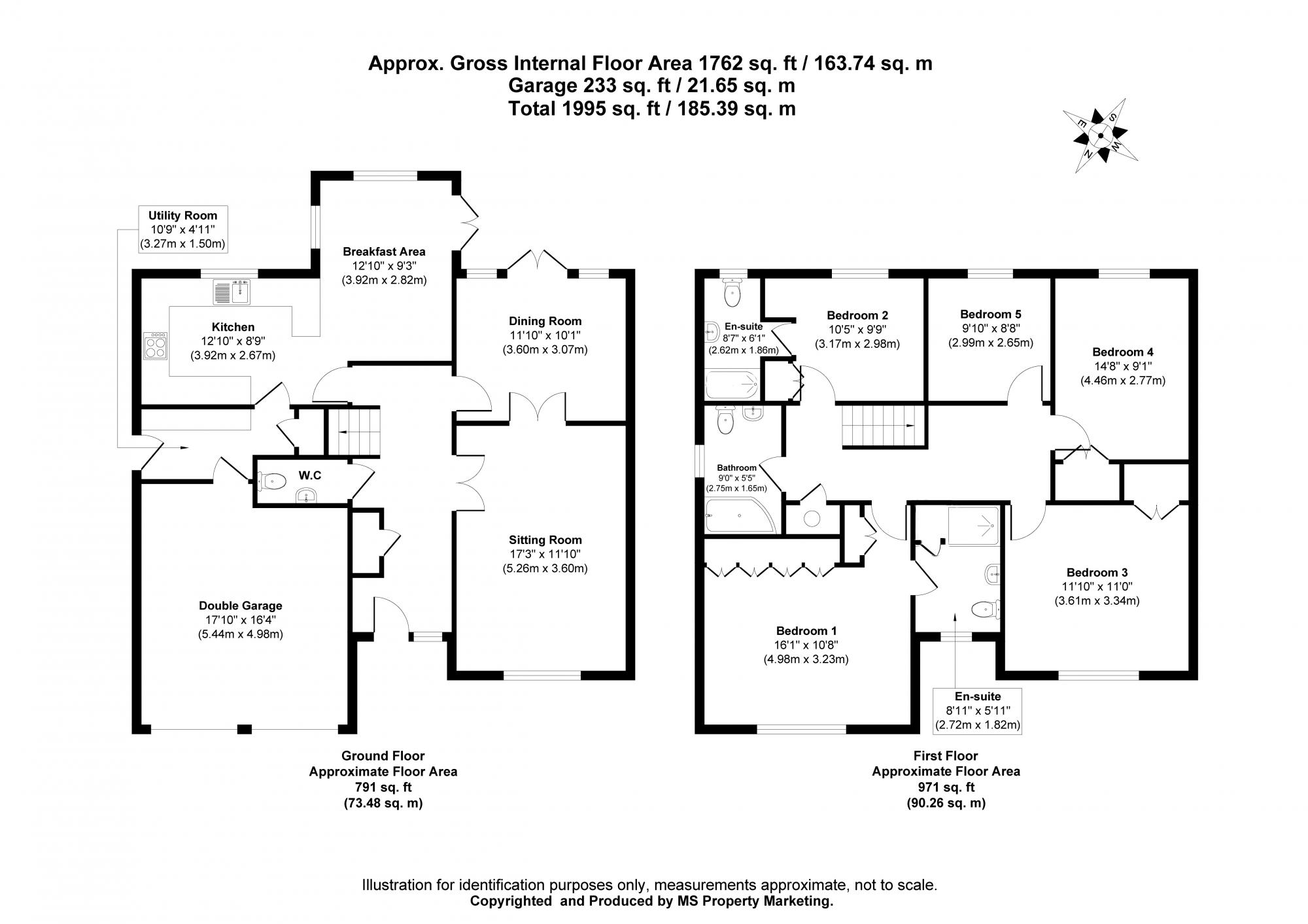 4 Albright Close, Pocklington, York Floorplan