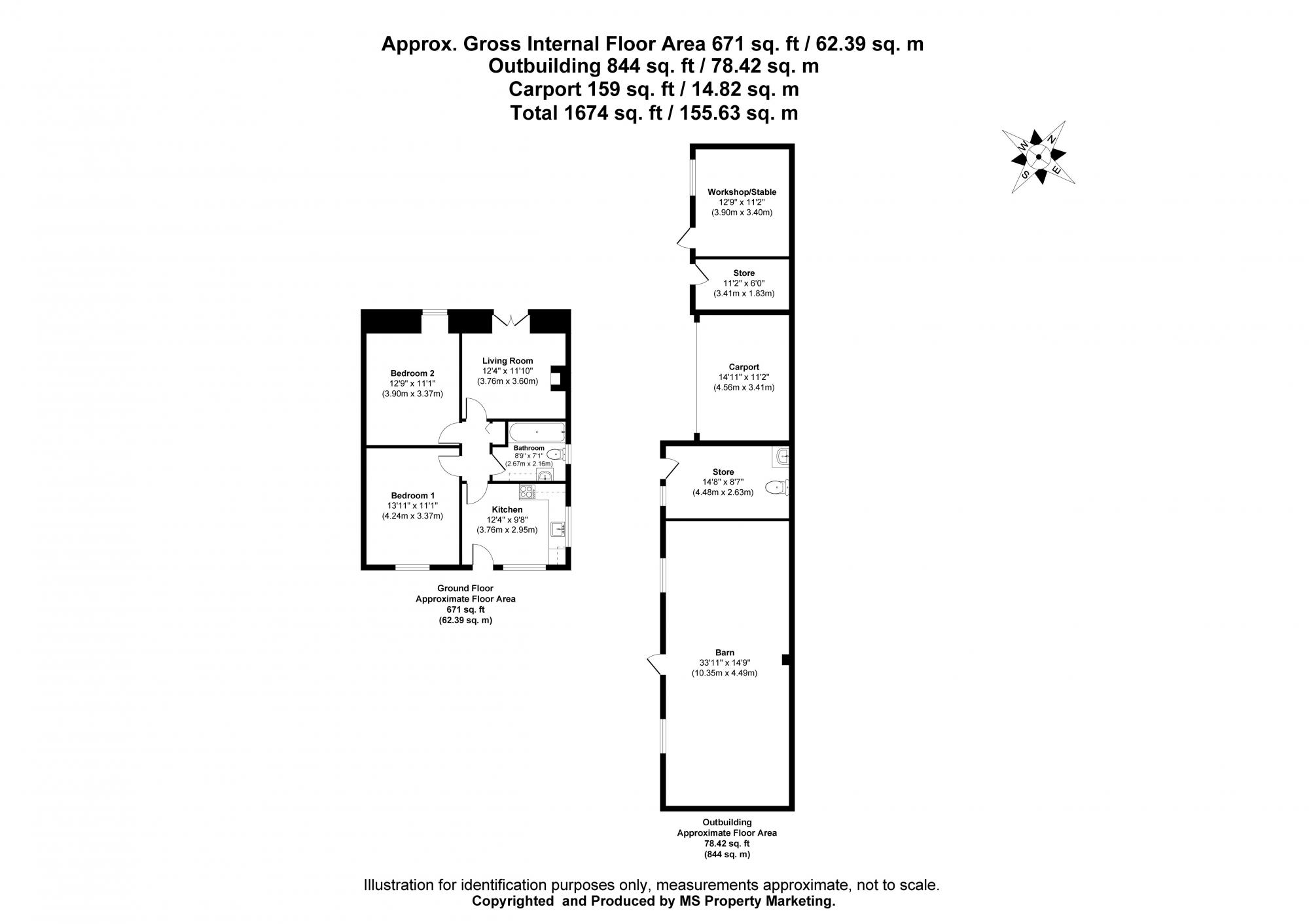 Sunnybank Farm , Moor Monkton, York Floorplan